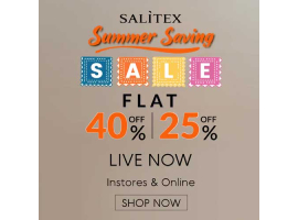 SALITEX Summer Saving Sale Flat 40% & 25% Offimage-1280